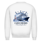 Sweatshirt Herren  Kreuzfahrt / Cruise #708 - beidseitiger Druck