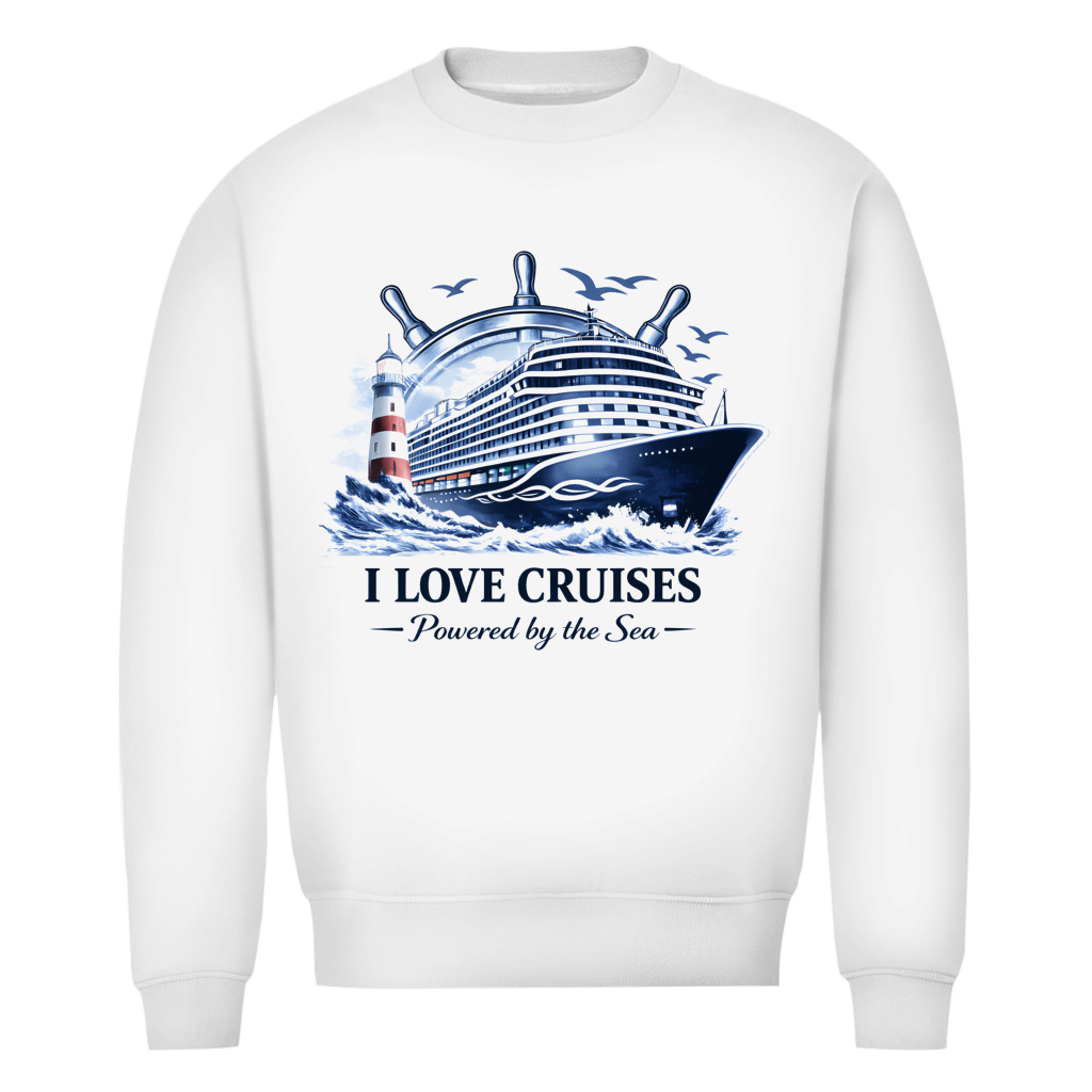 Sweatshirt Herren  Kreuzfahrt / Cruise #708 - beidseitiger Druck
