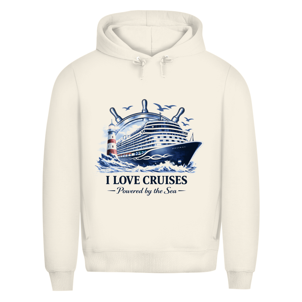 Hoodie Herren   Kreuzfahrt / Cruise #708 - einseitiger Druck
