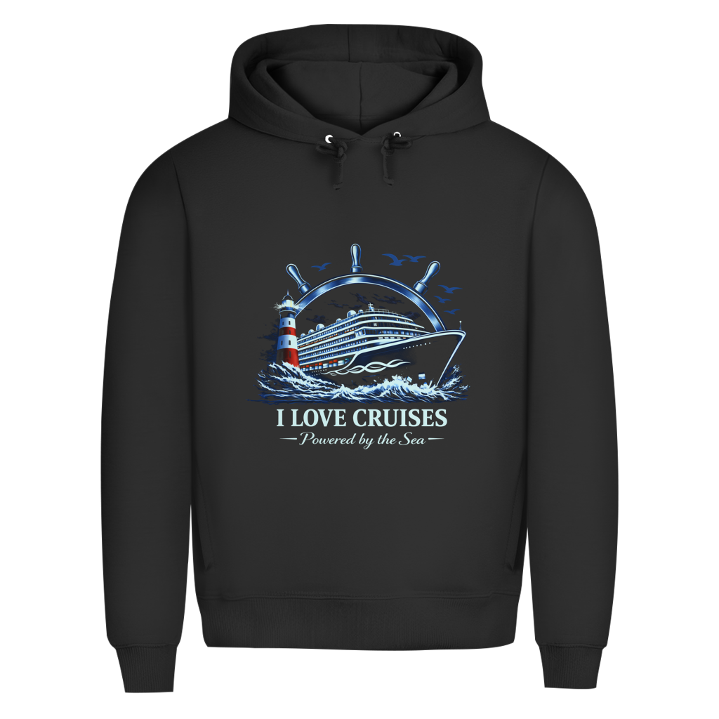 Hoodie Herren  Kreuzfahrt / Cruise #708 - beidseitiger Druck