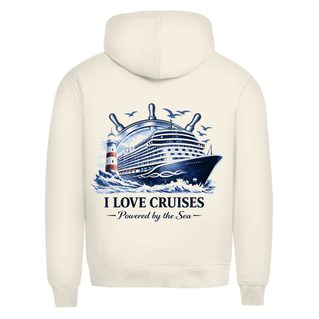Hoodie Herren  Kreuzfahrt / Cruise #708 - beidseitiger Druck