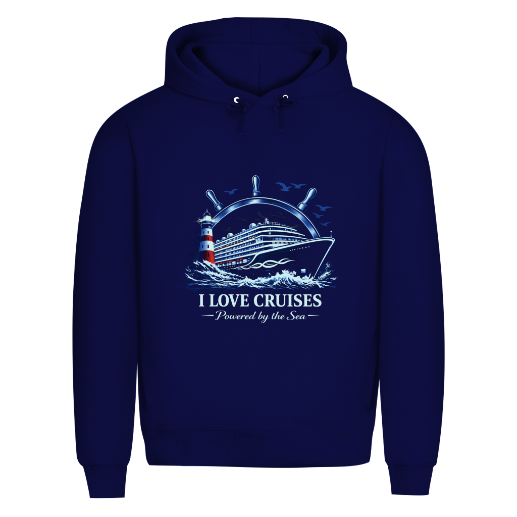 Hoodie Herren  Kreuzfahrt / Cruise #708 - beidseitiger Druck