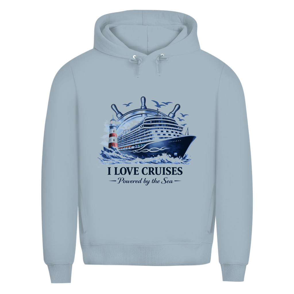 Hoodie Herren  Kreuzfahrt / Cruise #708 - beidseitiger Druck