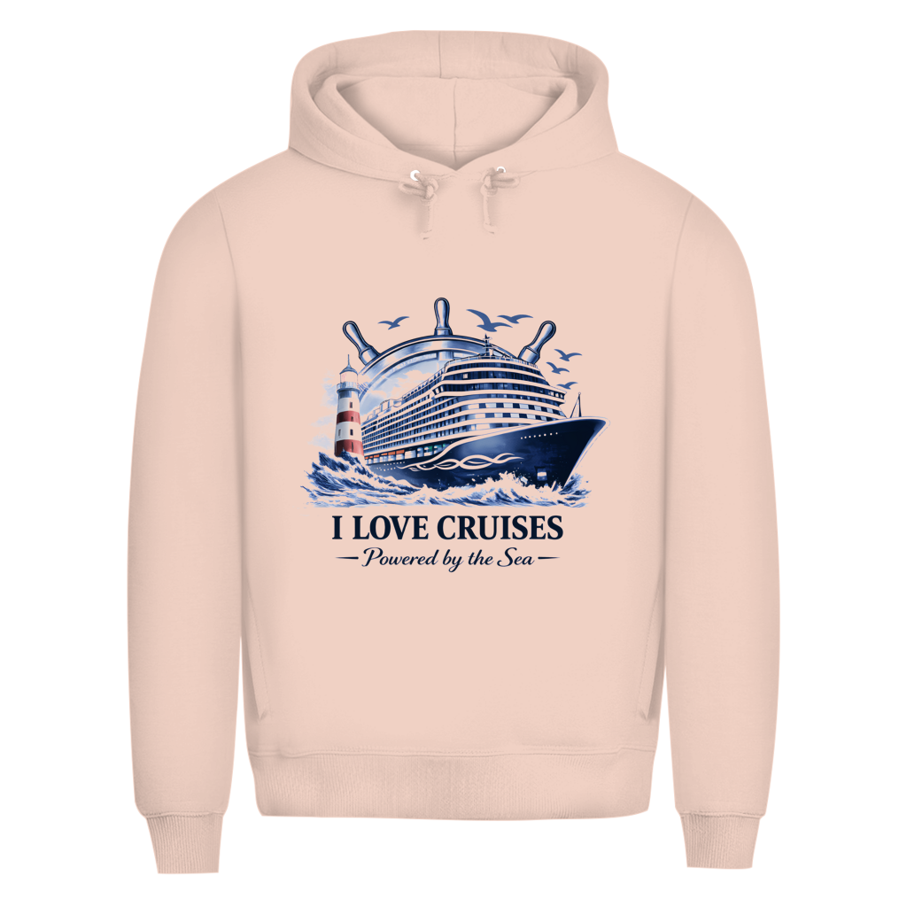 Hoodie Herren  Kreuzfahrt / Cruise #708 - beidseitiger Druck