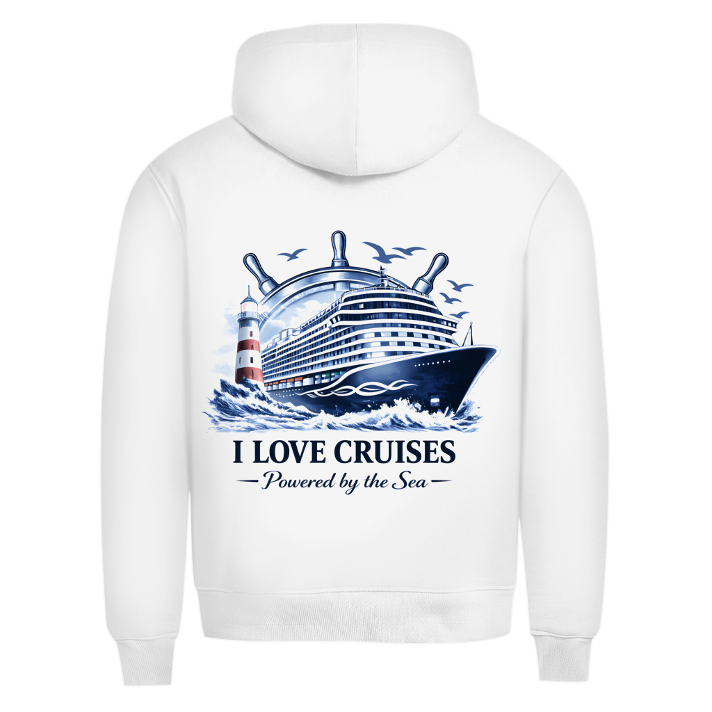 Hoodie Herren  Kreuzfahrt / Cruise #708 - beidseitiger Druck