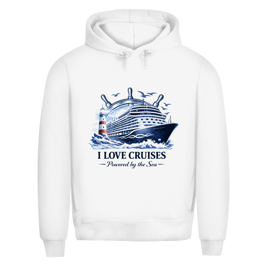 Hoodie Herren  Kreuzfahrt / Cruise #708 - beidseitiger Druck