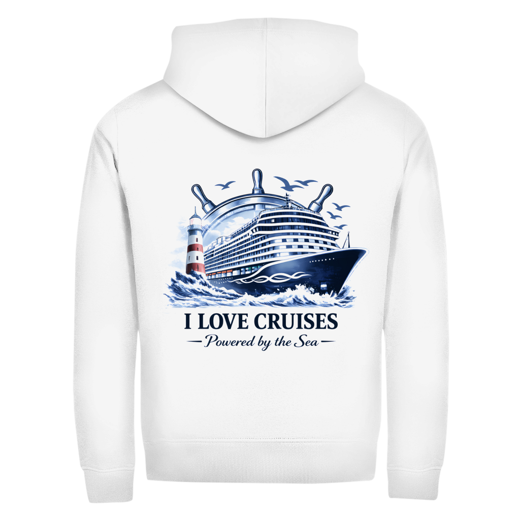Hoodie-Jacke  Kreuzfahrt / Cruise #708 - beidseitiger Druck