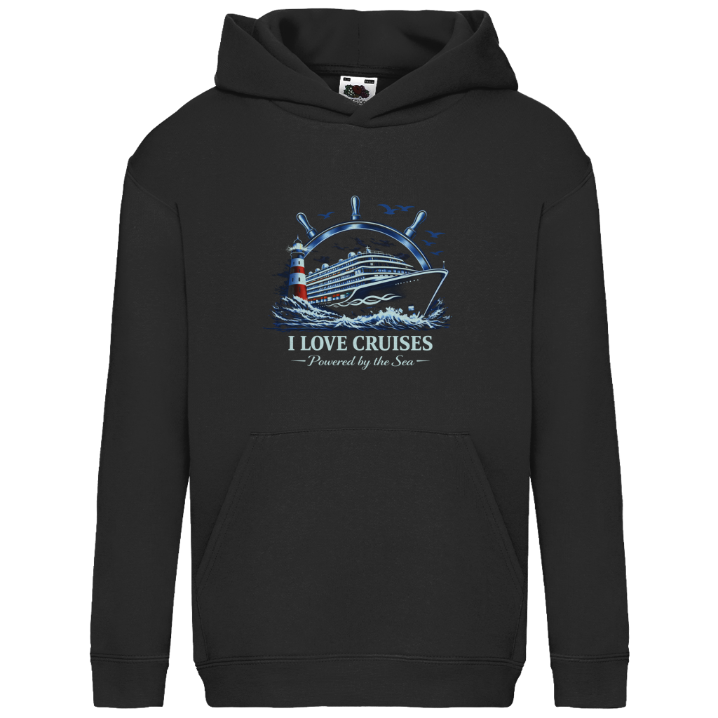 Hoodie Kinder Kreuzfahrt / Cruise #708 - beidseitiger Druck
