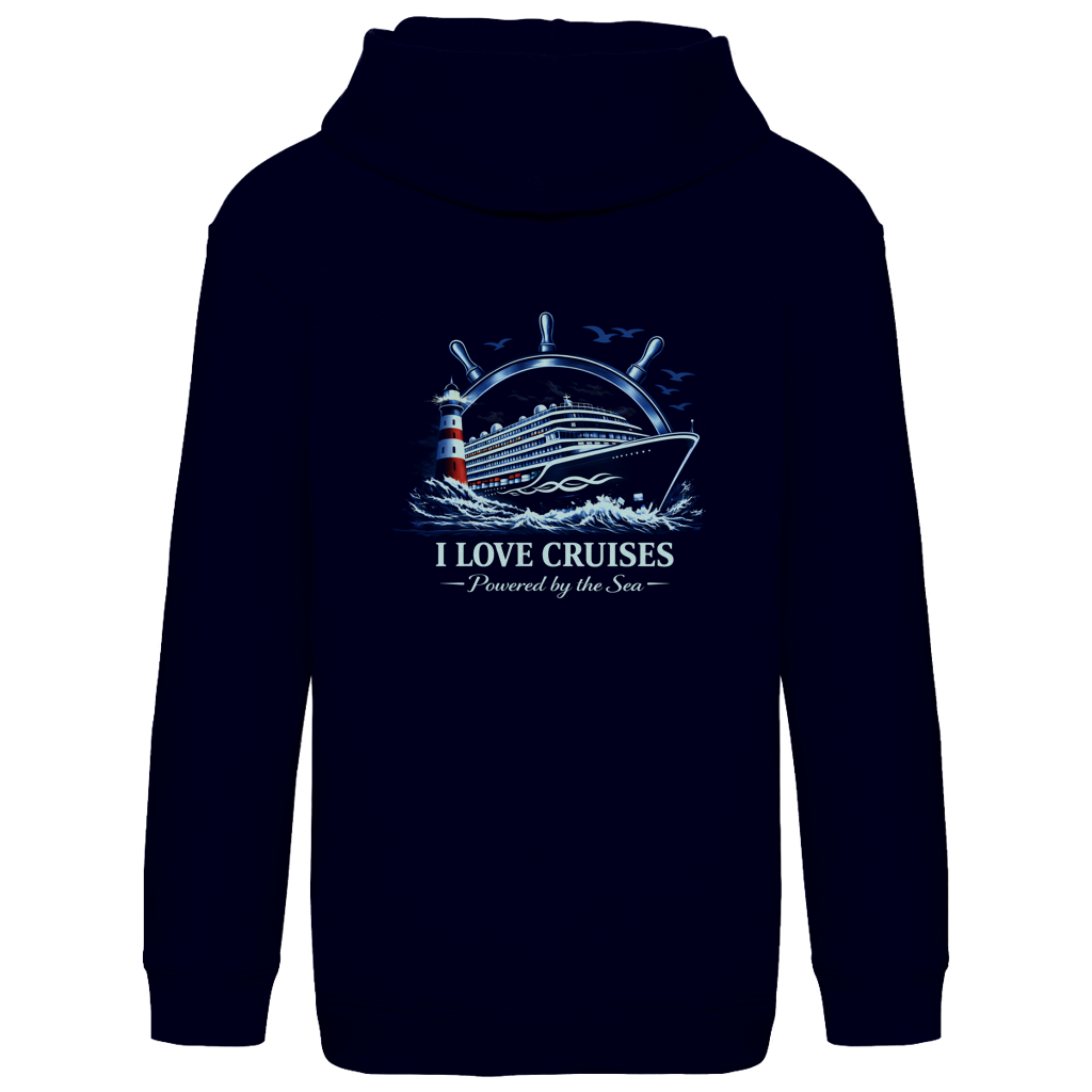 Hoodie Kinder Kreuzfahrt / Cruise #708 - beidseitiger Druck