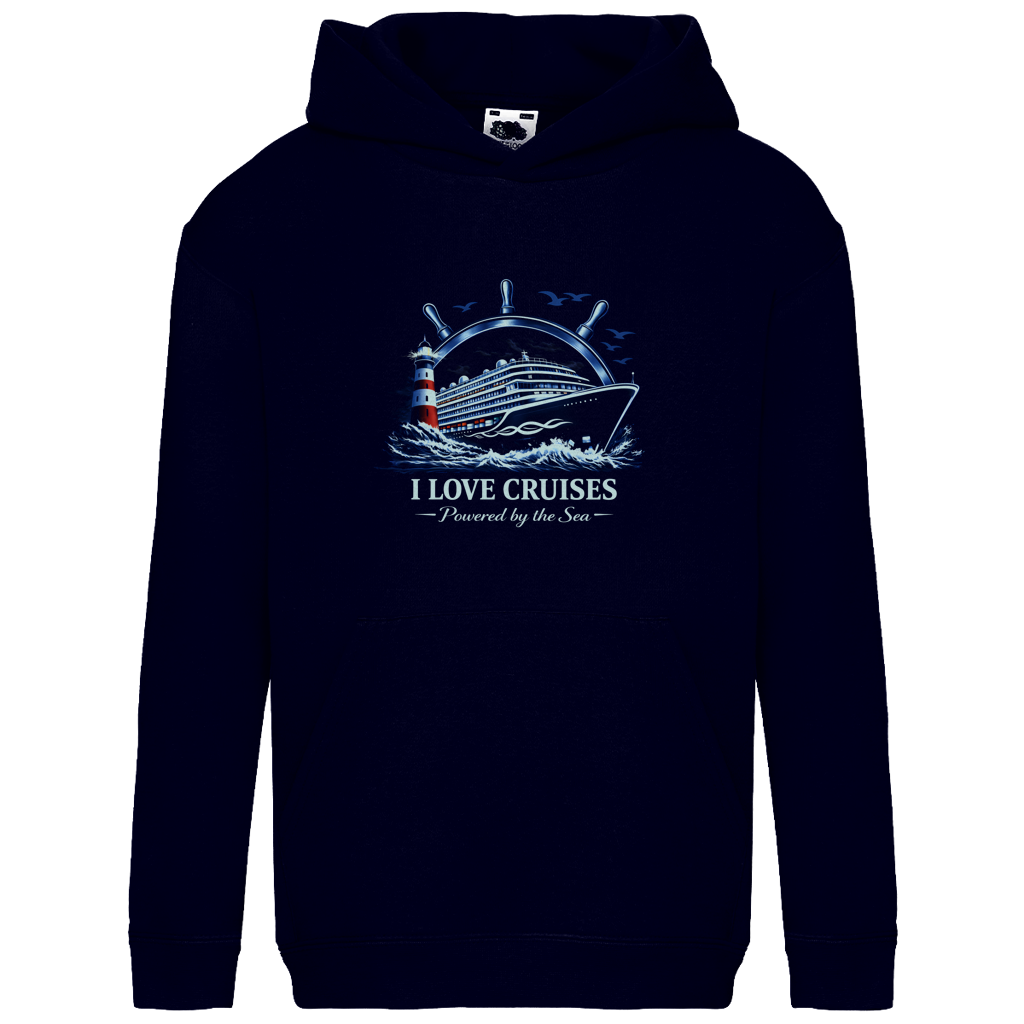 Hoodie Kinder Kreuzfahrt / Cruise #708 - beidseitiger Druck