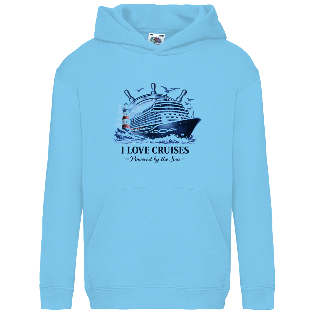 Hoodie Kinder Kreuzfahrt / Cruise #708 - beidseitiger Druck
