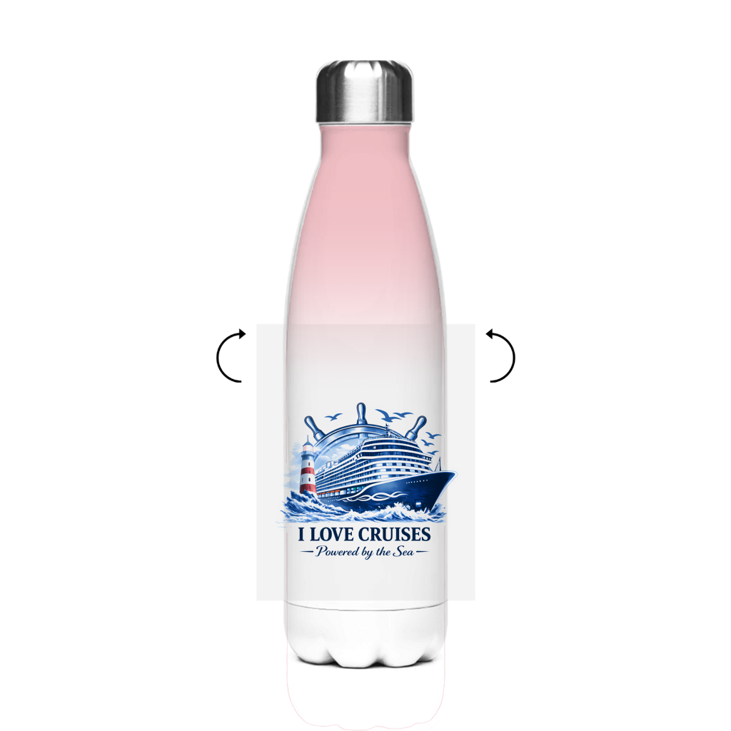 Edelstahl-Thermoflasche  Kreuzfahrt / Cruise #708