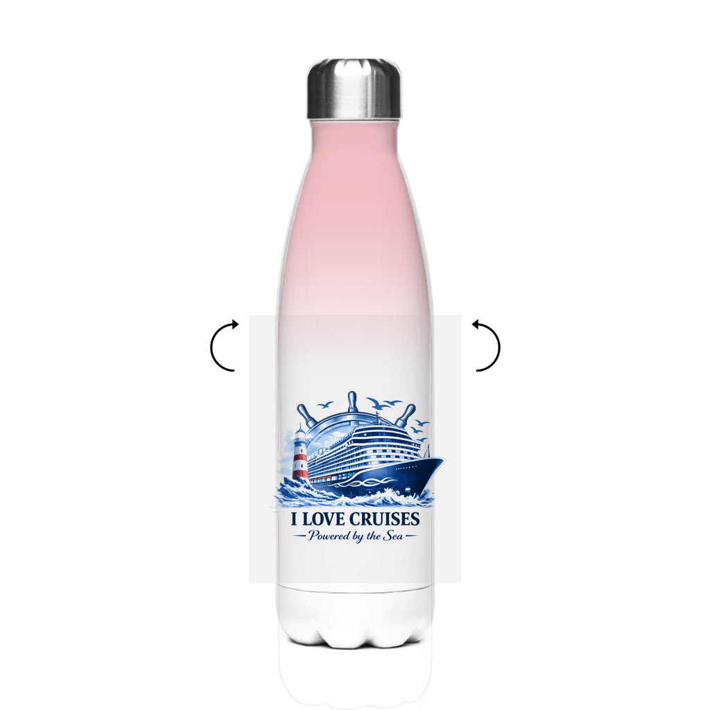 Edelstahl-Thermoflasche  Kreuzfahrt / Cruise #708