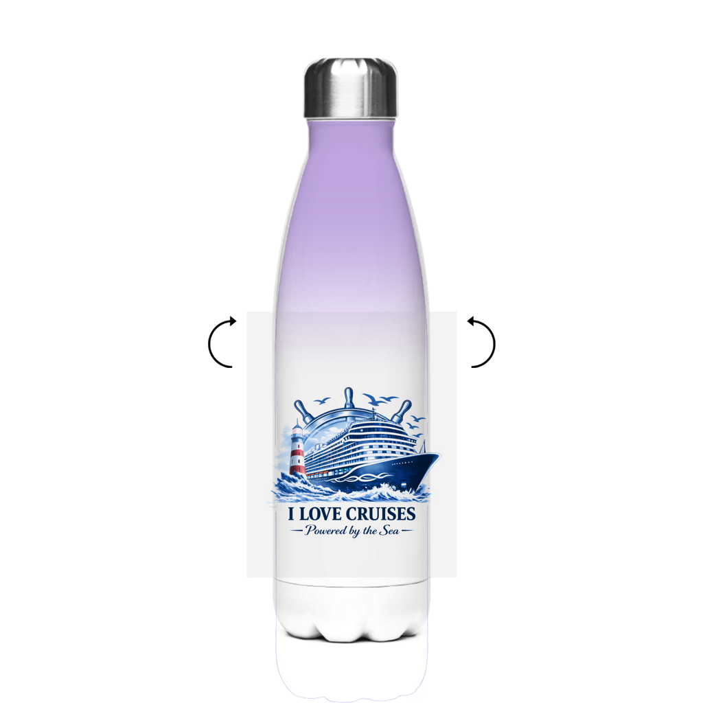 Edelstahl-Thermoflasche  Kreuzfahrt / Cruise #708