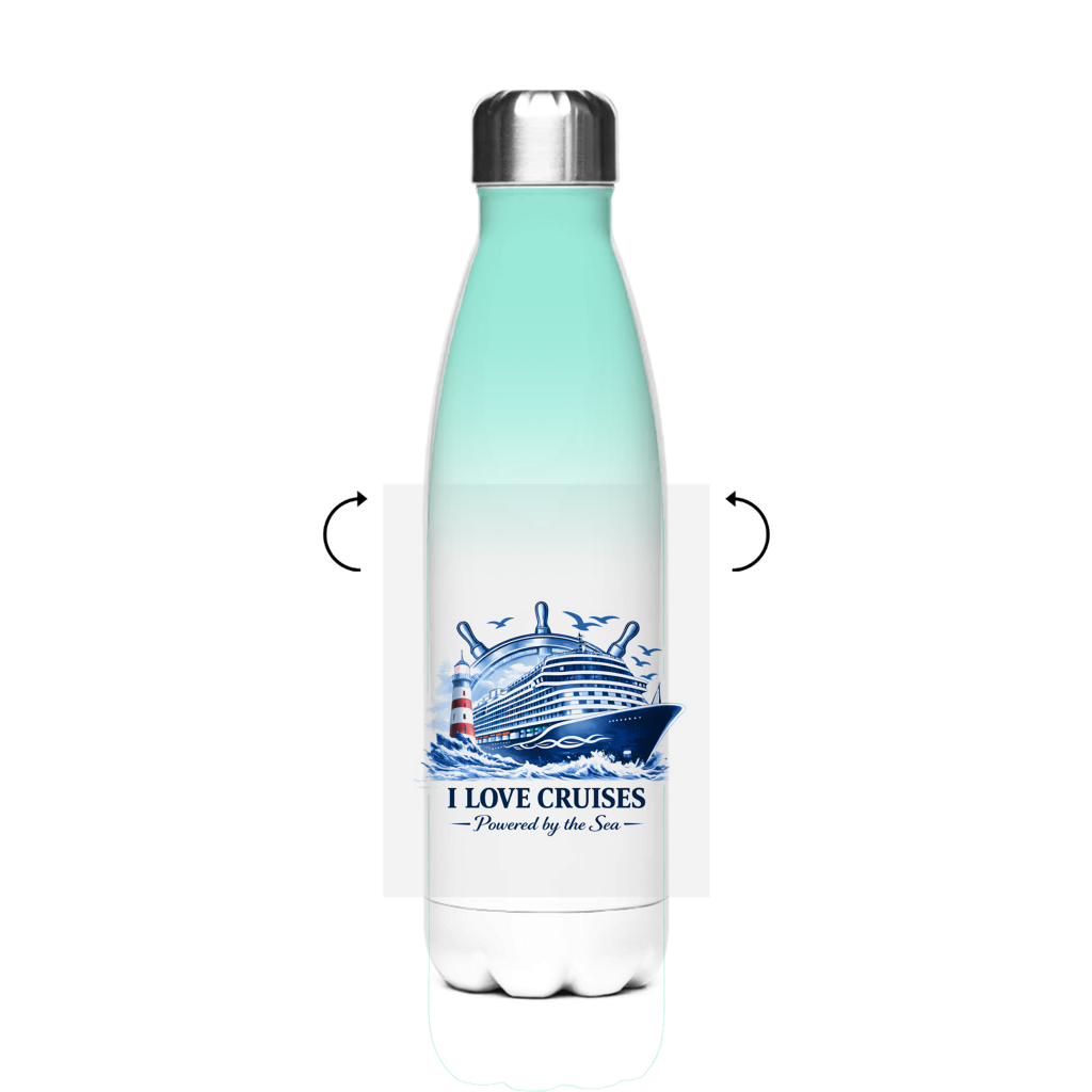 Edelstahl-Thermoflasche  Kreuzfahrt / Cruise #708