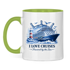 Keramik-Tasse zweifarbig   Kreuzfahrt / Cruise #708