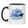 Keramik-Tasse zweifarbig   Kreuzfahrt / Cruise #708