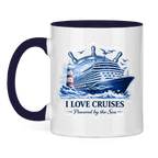 Keramik-Tasse zweifarbig   Kreuzfahrt / Cruise #708